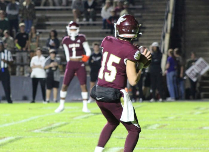 Kane Lafortune prepares to pass